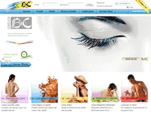 Tablet Screenshot of bec-natura.com